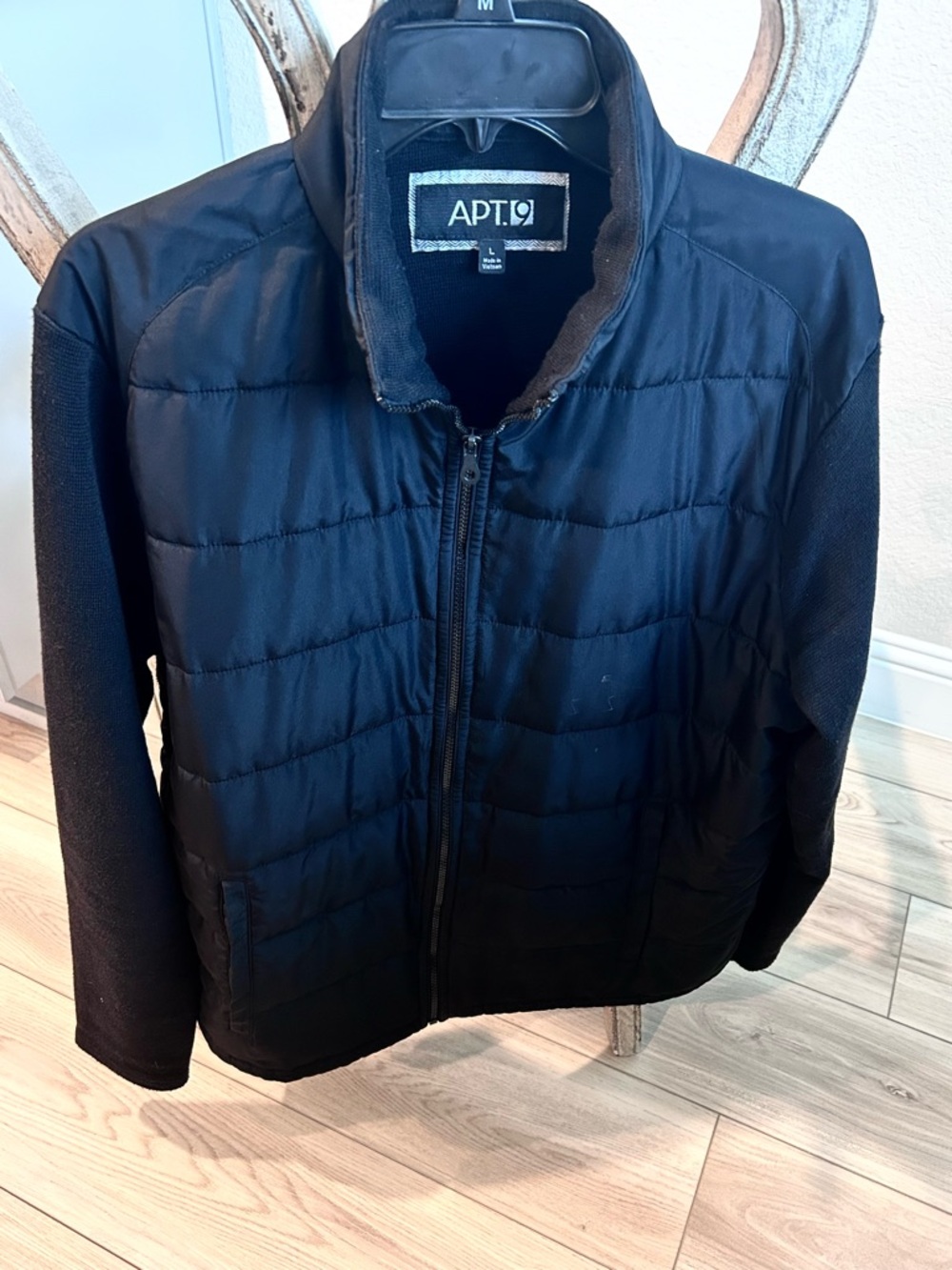Apt Nine Two Fabric Mens Jacket size L